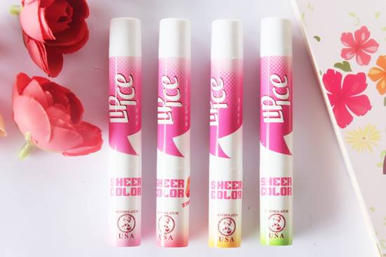 Contoh Lip Ice Sheer Color