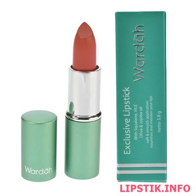 Wardah Exclusive Lipstick No. 47 Light Rose warna lipstik Wardah untuk kulit sawo matang