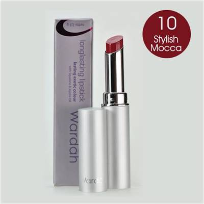 Warna lipstik natural cocok segala kulit Wardah Longlasting No. 10