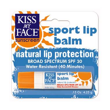 Kiss My Face Sport Lip Balm SPF 30 Merek LipBalm untuk Bibir Hitam