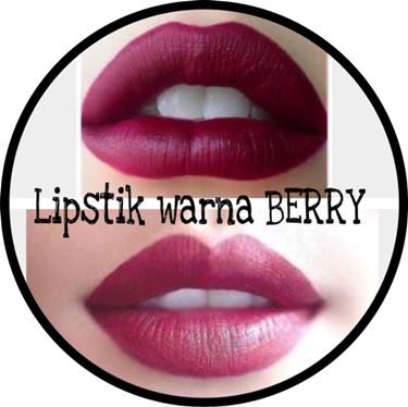 Warna Lipstik Bibir Tebal adalah berry